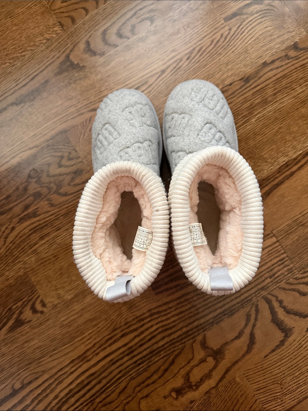 Ugg platform grey felt boots 9 - Picture 3 of 12